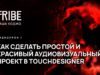 КАК СДЕЛАТЬ ПРОСТОЙ И КРАСИВЫЙ АУДИОВИЗУАЛЬНЫЙ ПРОЕКТ В TOUCHDESIGNER — САША КОДЖО | TRIBE