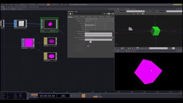 AET 310 – Touchdesigner Project – Main Tutorial – Video 1 – Building the Background