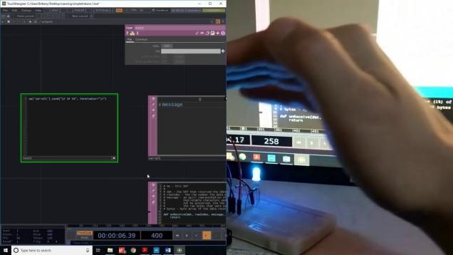 Controlling an RGB LED with TouchDesigner