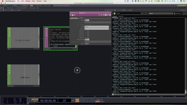 Introduction to Python and Touchdesigner 099 – Part 2