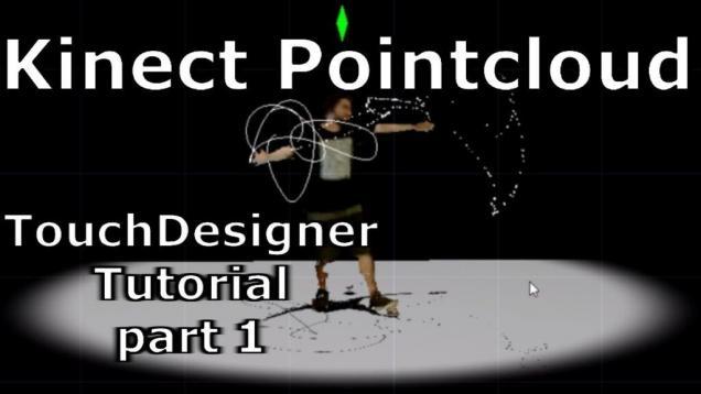 Kinect Pointcloud – TouchDesigner Tutorial – part1