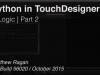 Python in TouchDesigner | Logic – Part 2 | TouchDesigner