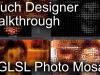 Real-Time Photo Mosaic GLSL Shader (TouchDesigner)