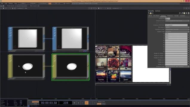 THP 494/589 | Image Selector – Instance Method | TouchDesigner
