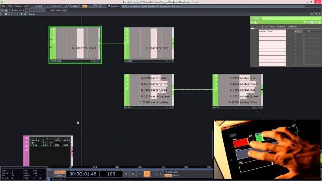 THP 494 & 598 | Touch OSC – A Case Study | TouchDesigner