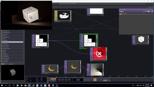 Touchdesigner – CamSchnappr – usage and simple cube