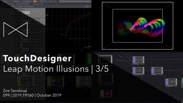 TouchDesigner | Leap Motion Illusions 3/5
