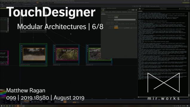 TouchDesigner | Modular Architectures | 6/8