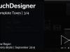 TouchDesigner | Template Toxes | 3/4