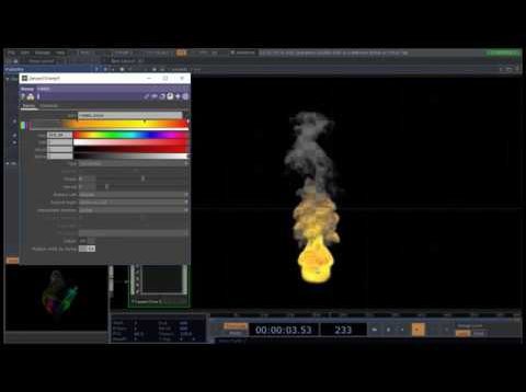 Touchdesigner – Tutorial – ENG – Flow emitter – Gradients of colors