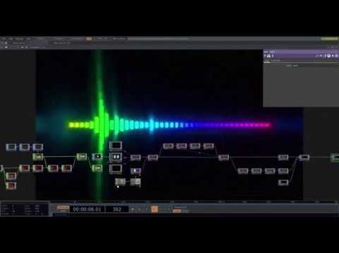 basic audio reactive using spectrum chop – TouchDesigner tutorial