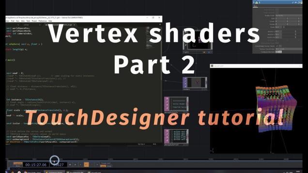 GLSL Vertex shaders in TouchDesigner. Part 2/2