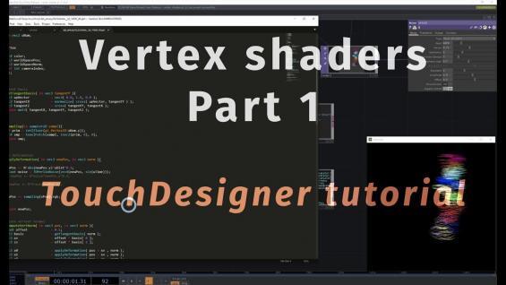 GLSL Vertex shaders in TouchDesigner. Part 1/2