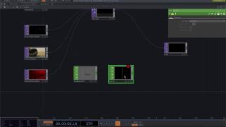 TouchDesigner video switcher with keyboard control