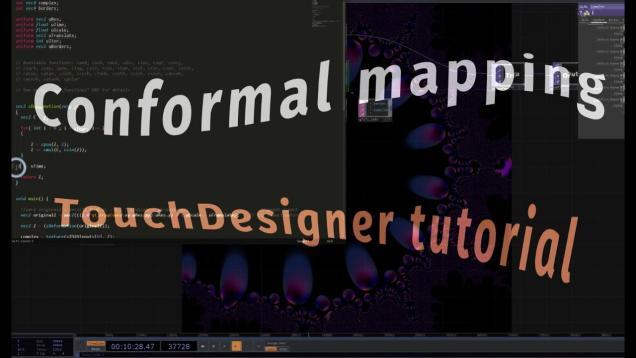 Crazy warping effects with a complex numbers. TouchDesigner tutorial