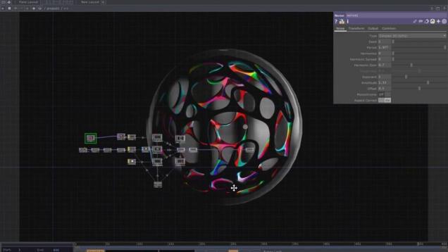 Glass Material and Distance Light – TouchDesigner Tutorial 1