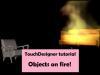 TouchDesigner tutorial – Objects on fire! – Nvidia flow emitter & Render picker