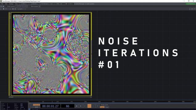 Noise iterations #1- Touchdesigner tutorial
