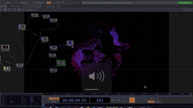 Process on Audio Reaction in Touch-designer Part 2