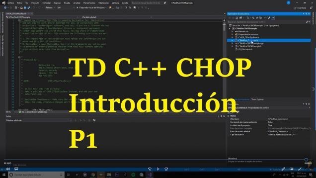 TouchDesigner C++ Chop Introducción (Parte1)