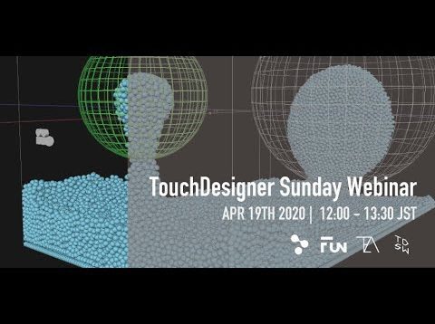 TouchDesigners Sunday Webinar 2020.0419