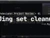 VJing set cleanup 1/3 | TouchDesigner Project Review 01