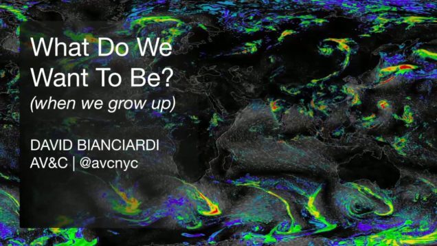 What Do We Want to Be (When We Grow Up)? – David Biancardi