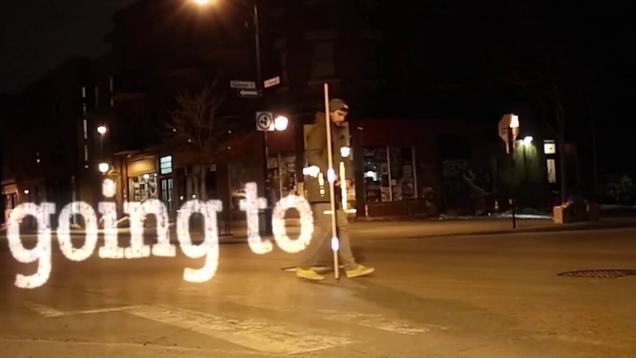 Your own Video Light Painting in 3min