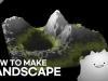 How to make landscape in Touchdesigner (터치디자이너 튜토리얼 자막)