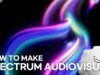 How to make spectrum shape audiovisual using feeback in Touchdesigner (터치디자이너 튜토리얼 자막)