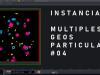 Instancias – Multiples geometrías + Sistema de Partículas – Touchdesigner | 9/10