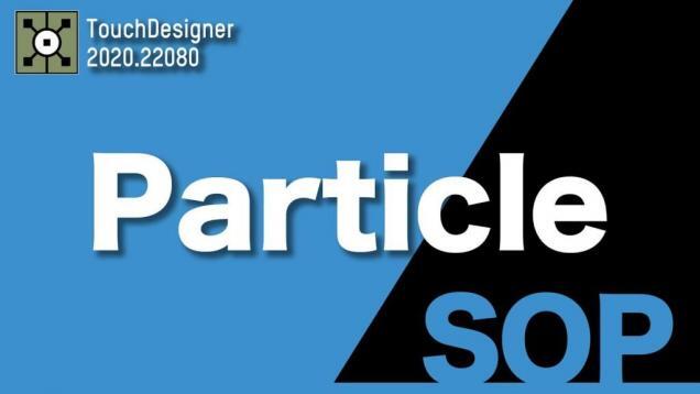 Particles Alltouchdesigner