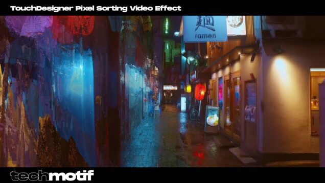 TouchDesigner Pixel Sorting Video Effect