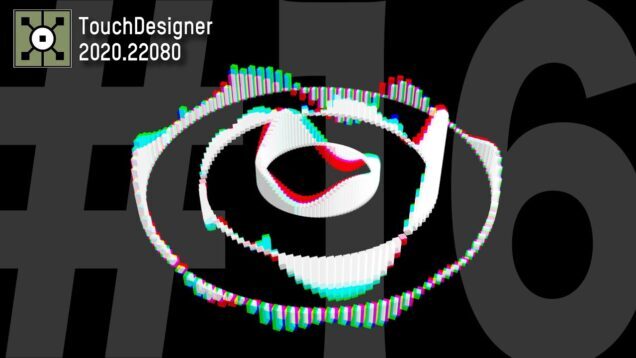 【TouchDesignerコンテンツ制作】Audio Spectrum Circle  #16