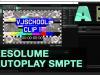Autoplay SMPTE – запуск клипов по таймкоду в Resolume