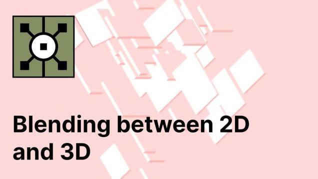 Blending between 2D and 3D – TouchDesigner tutorial 4