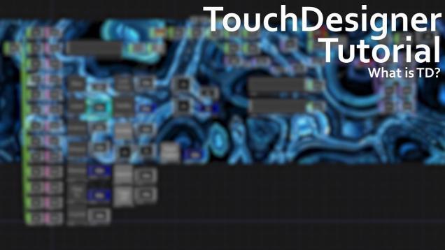TouchDesigner Tutorial – 01.터치디자이너란? / 터치디자이너의 인터페이스 살펴보기