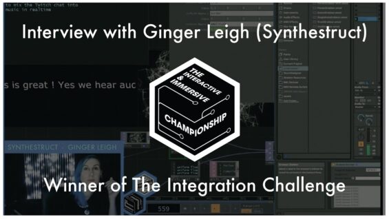 Interview with Ginger Leigh, TouchDesigner Pro and Winner of The Championship Integration Challenge