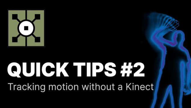Tracking motion without a Kinect – Quick Tips TouchDesigner EN