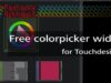 Colorpicker widget for Touchdesigner: Free download
