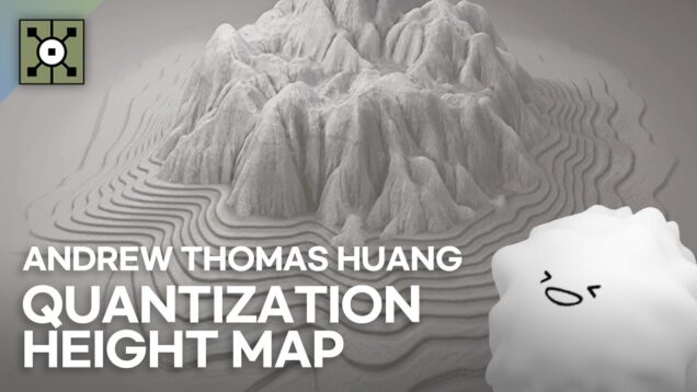 Quantization Height Map in Touchdesigner (터치디자이너 튜토리얼 자막)