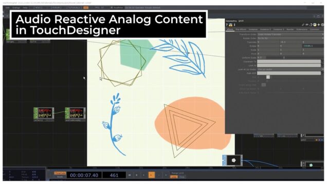 Audio Reactive Analog Content in TouchDesigner Tutorial