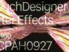 【Created in TouchDesigner & After Effects】ACPAH0927