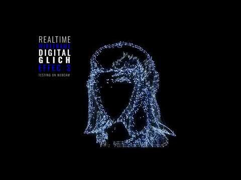Real-time wireframe glitch effect : webcam experiment in Touchdesigner