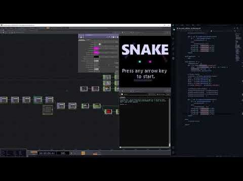 Snake Game in Touchdesigner