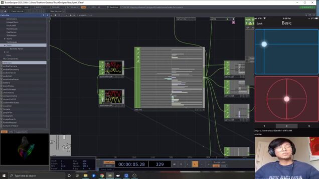 Synth in Touchdesigner Test