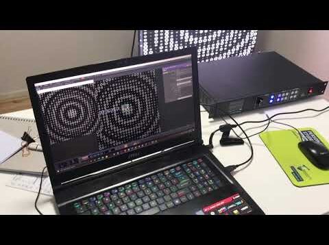 TouchDesigner Setup with LED Screen and Video Processor