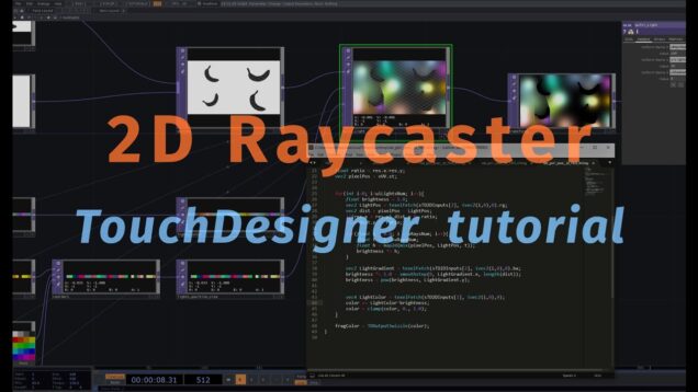 2D Raycaster in TouchDesigner: lights and shadows