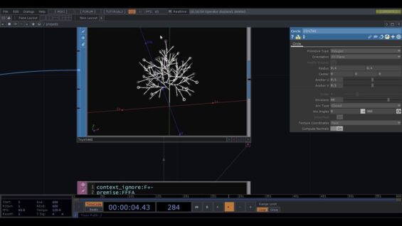 L-system ー Touchdesigner Tutorial