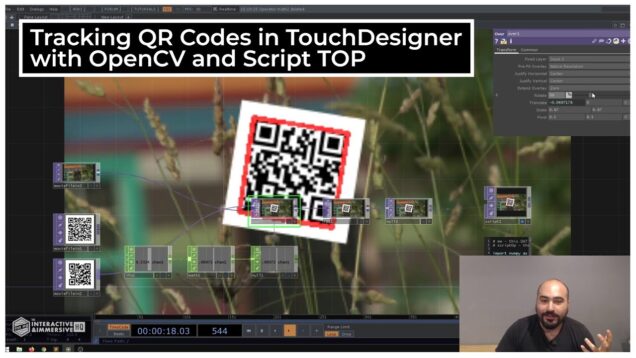 Tracking QR Codes in TouchDesigner with OpenCV and Script TOP – Tutorial